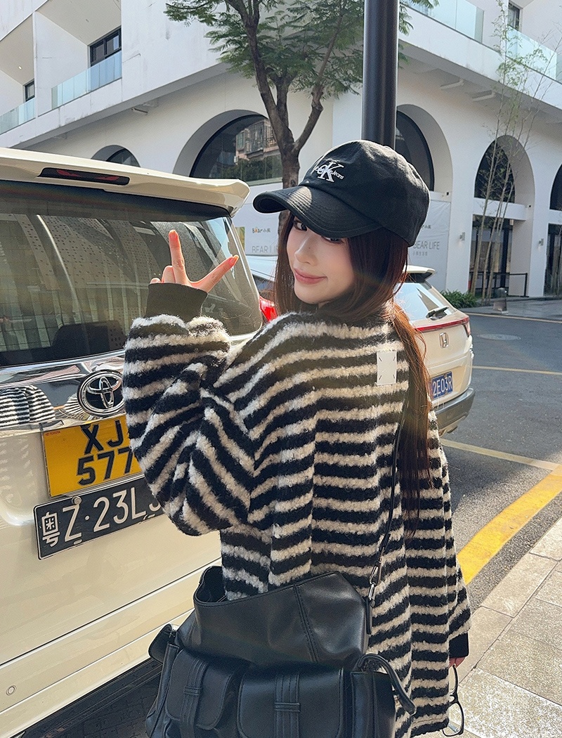 Autumn and winter Korean style hoodie thermal tops