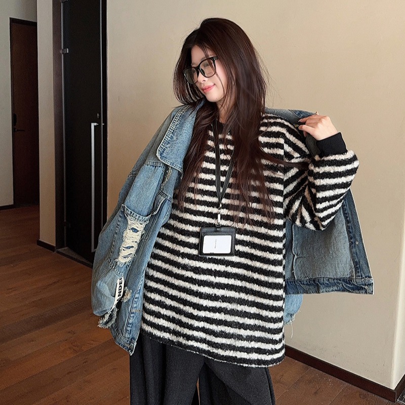 Autumn and winter Korean style hoodie thermal tops