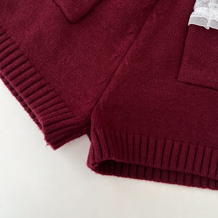 Knitted autumn and winter chanelstyle shorts