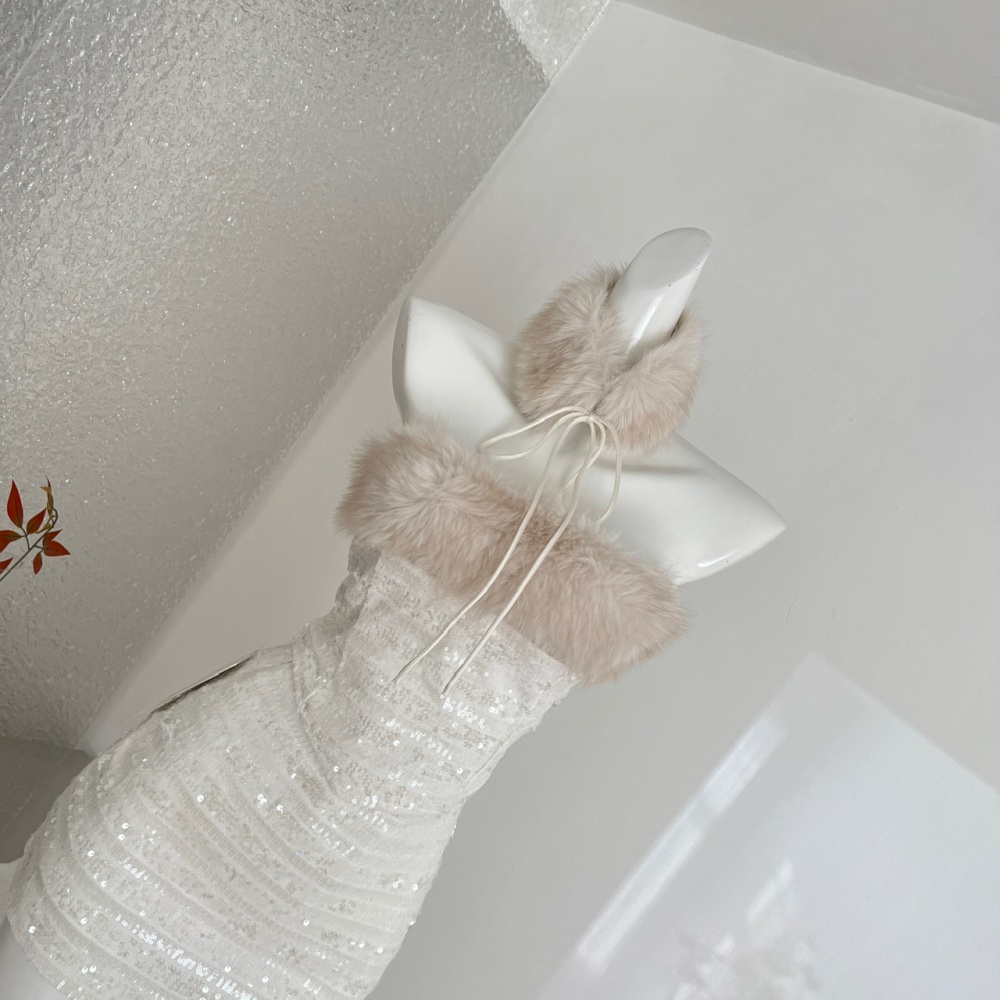 Spicegirl package hip skirt sequins wrapped chest tops a set