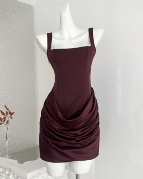 European style dress temperament formal dress