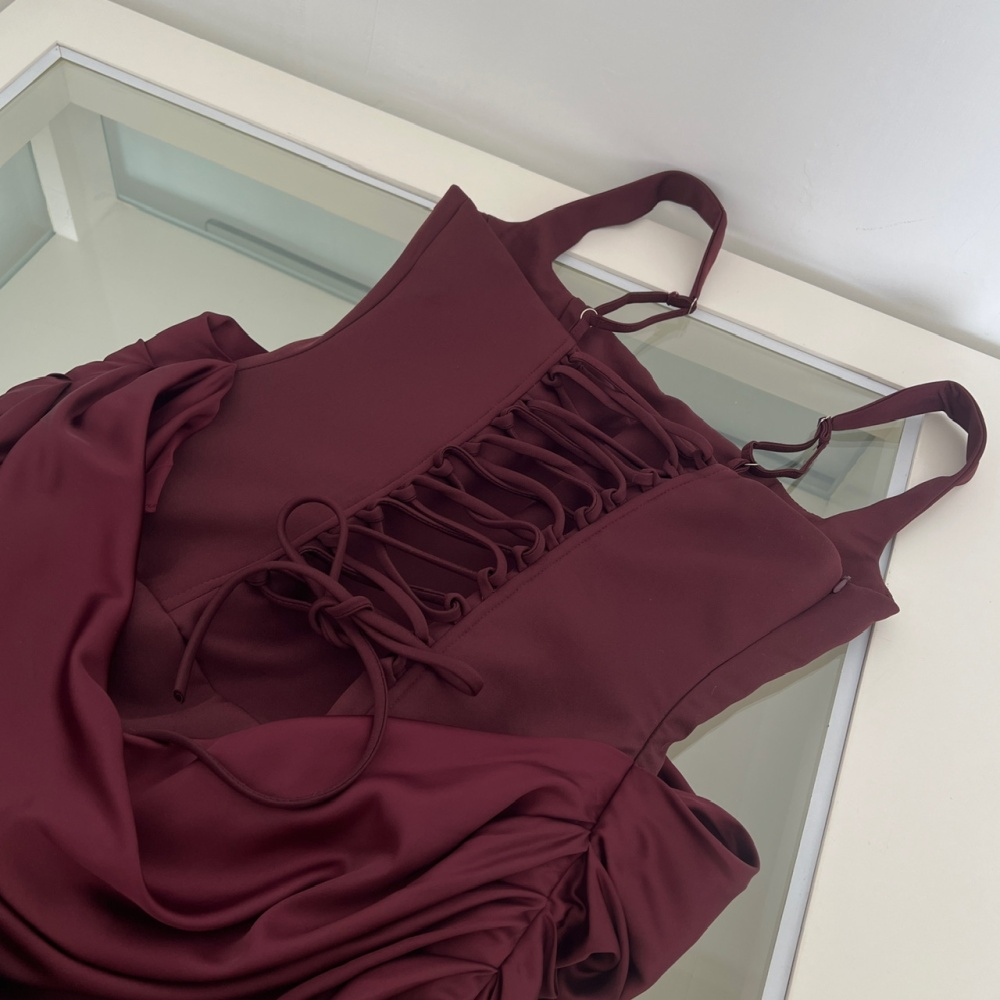 European style dress temperament formal dress