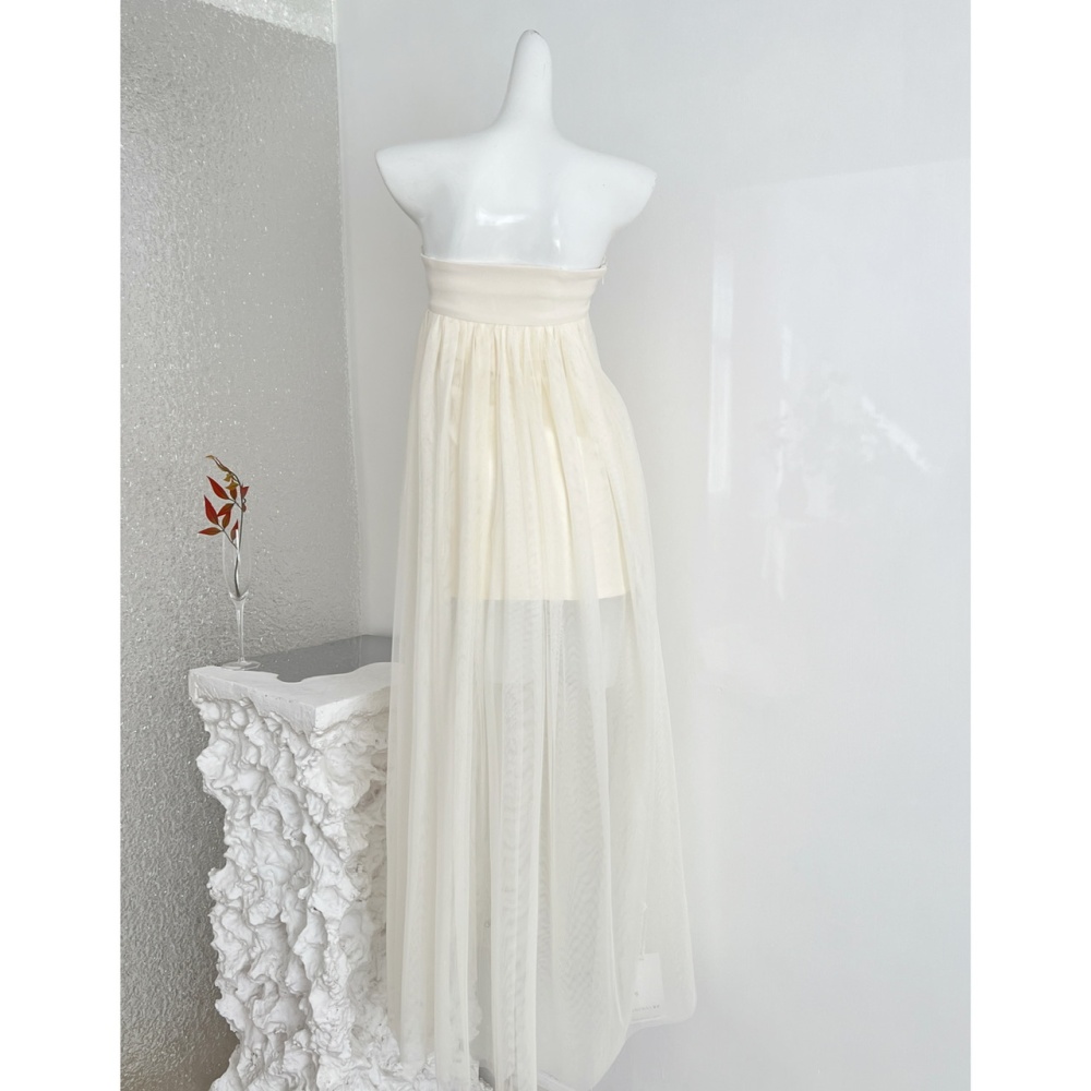 Classical lace dress streamer formal dress for women