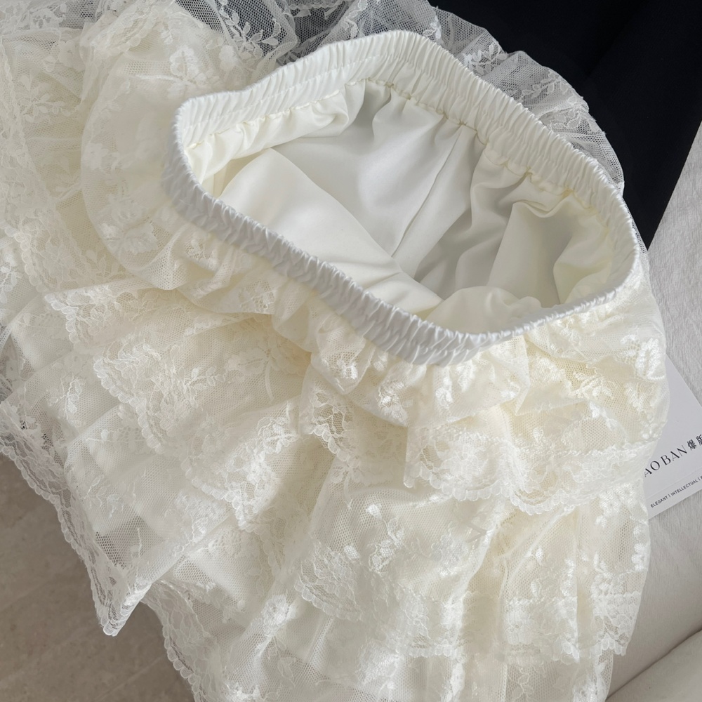 Enticement winter tops slim short skirt a set