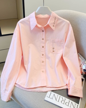 Spring long sleeve shirt Western style coat for women