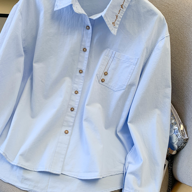 Spring long sleeve shirt Western style coat for women