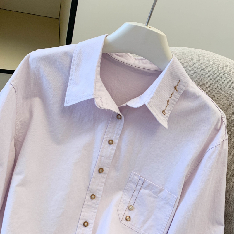 Spring long sleeve shirt Western style coat for women