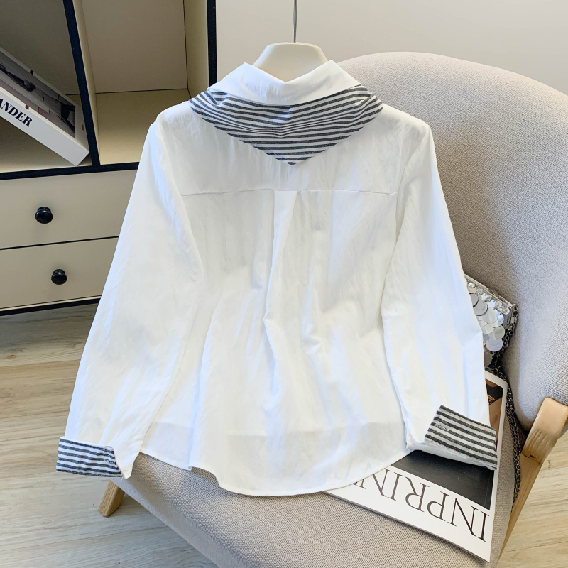 Long sleeve tops Korean style shirt for women