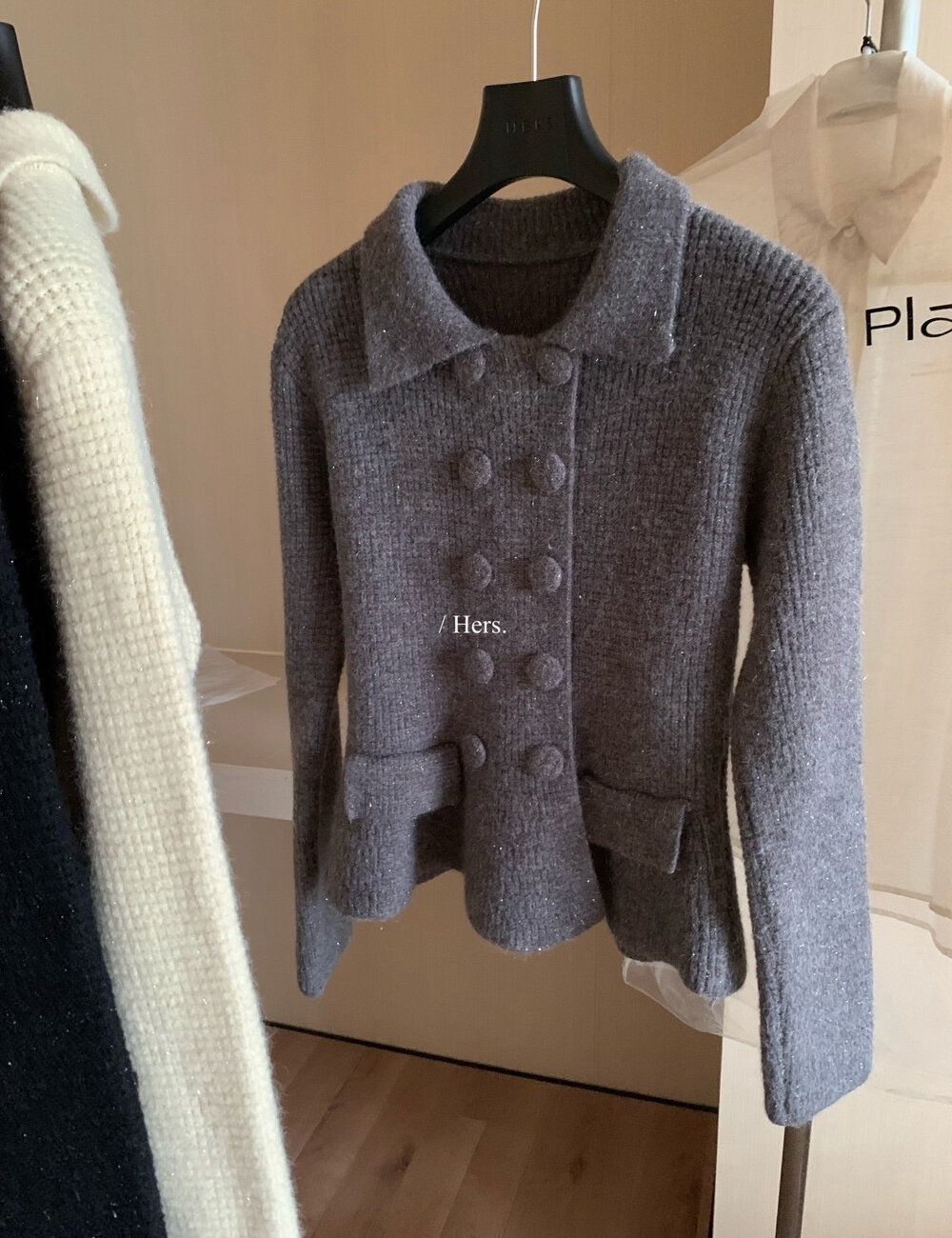 Korean style temperament knitted sweater