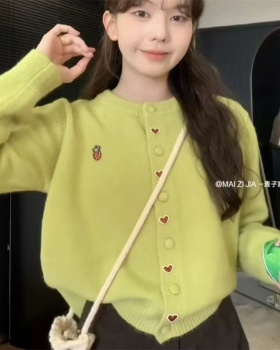 Autumn and winter loose coat show young tops for women