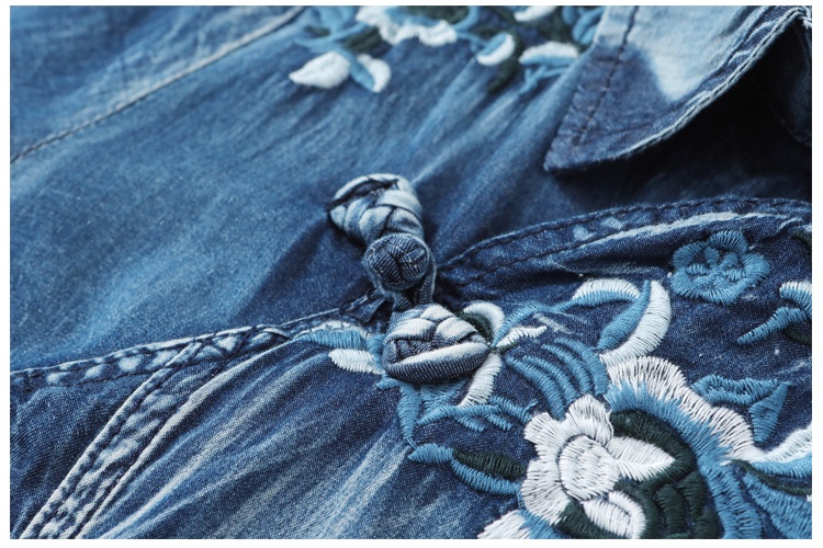 Spring long sleeve dress retro cheongsam for women