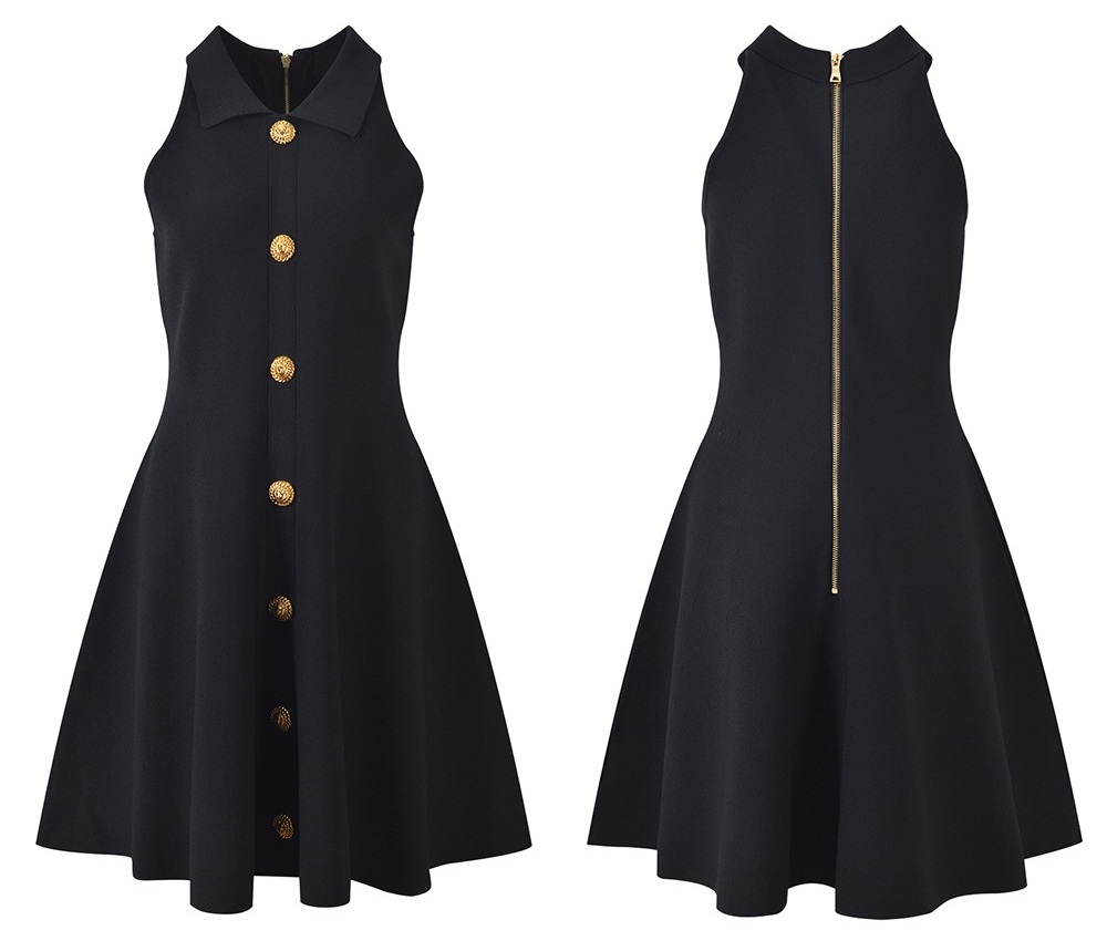 European style high waist T-back lapel summer sportswear