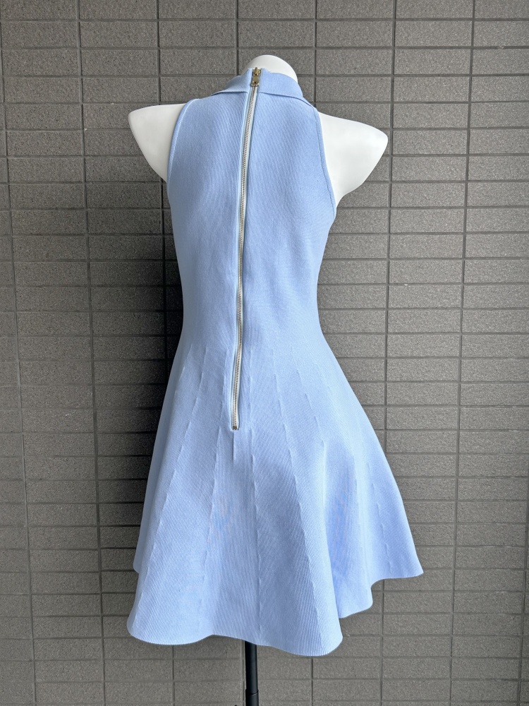 European style high waist T-back lapel summer sportswear