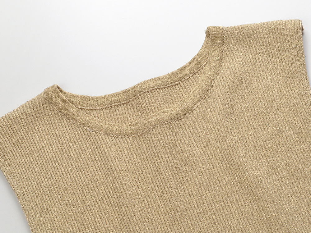 Knitted tassels dress liangsi long dress for women