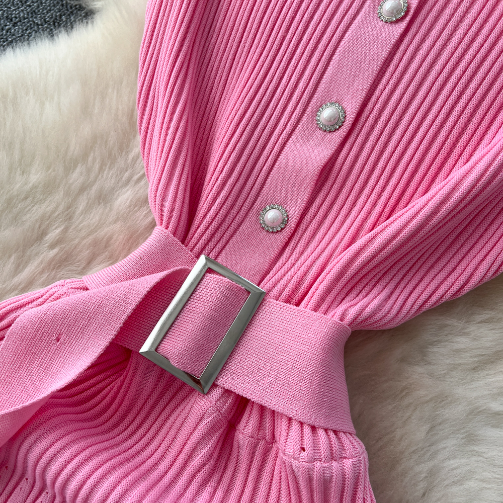 Temperament dress package hip sleeveless dress for women