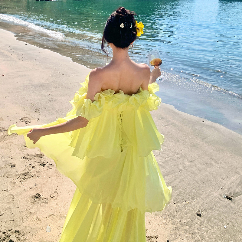 Perform flat shoulder wedding dress preside formal dress