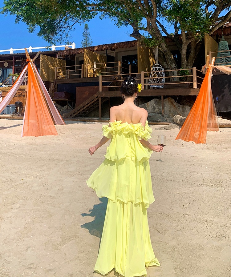 Perform flat shoulder wedding dress preside formal dress