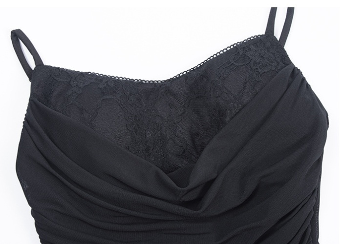 Sling preside formal dress V-neck evening dress