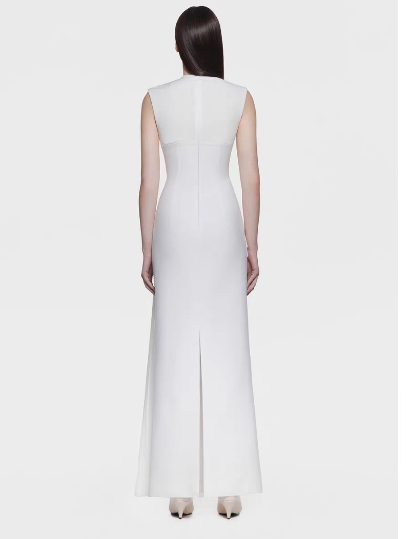 Chouzhe simple niche dress slim sleeveless long dress