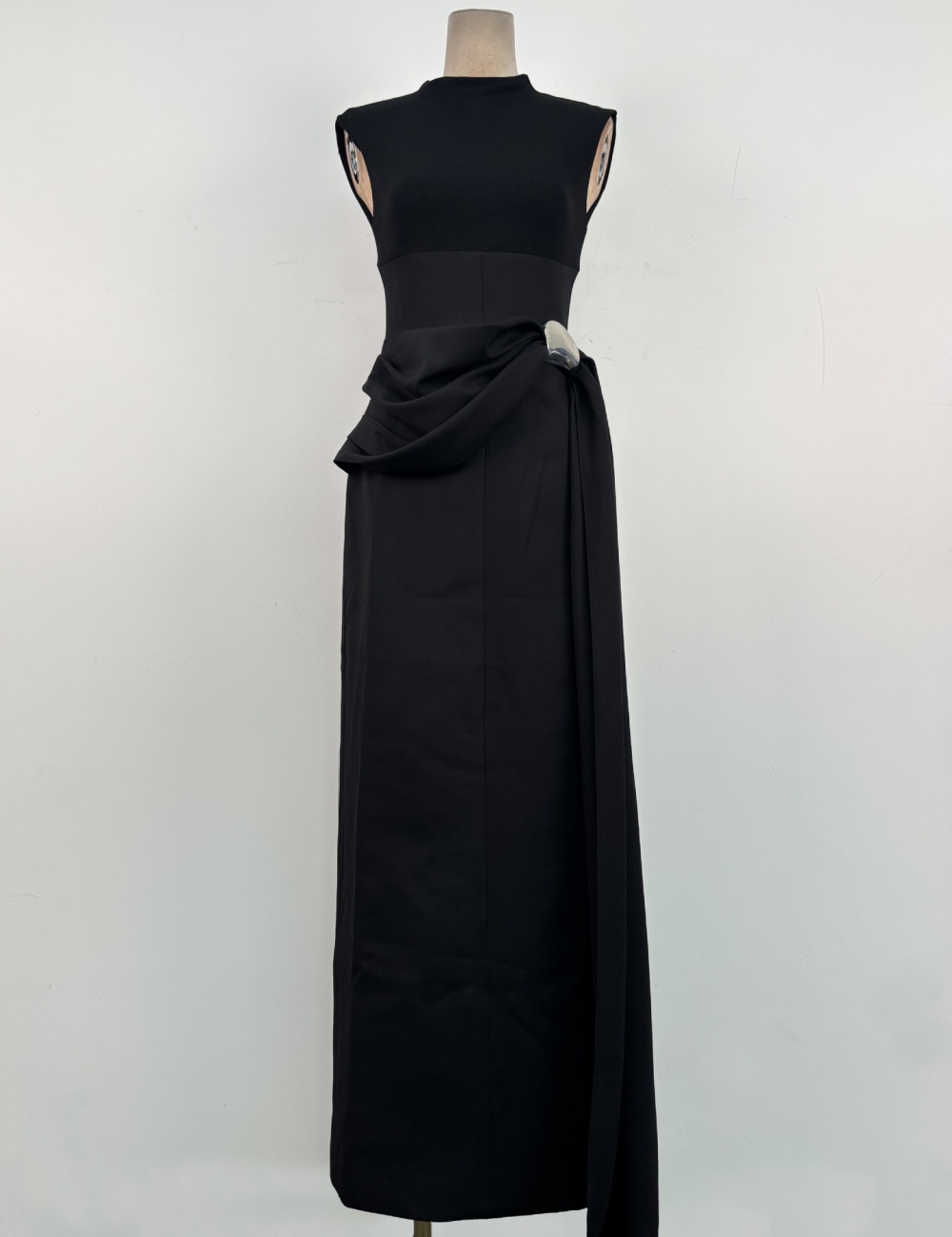 Chouzhe simple niche dress slim sleeveless long dress