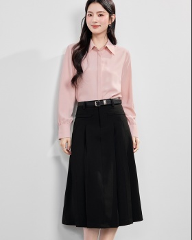 Thin profession skirt summer tops a set for women