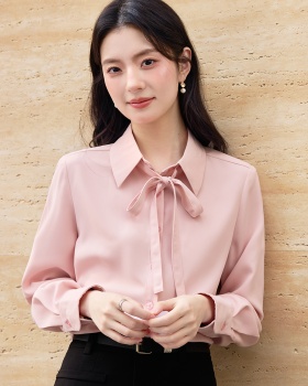 Summer thin tops profession shirt for women