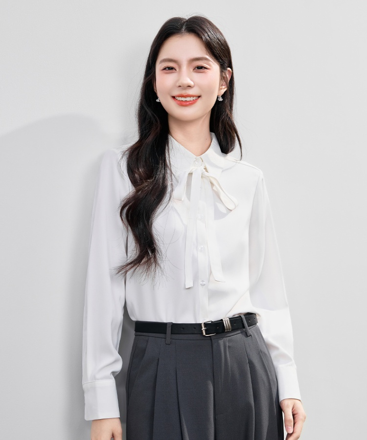 Summer thin tops profession shirt for women