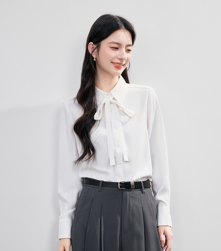 Summer thin tops profession shirt for women