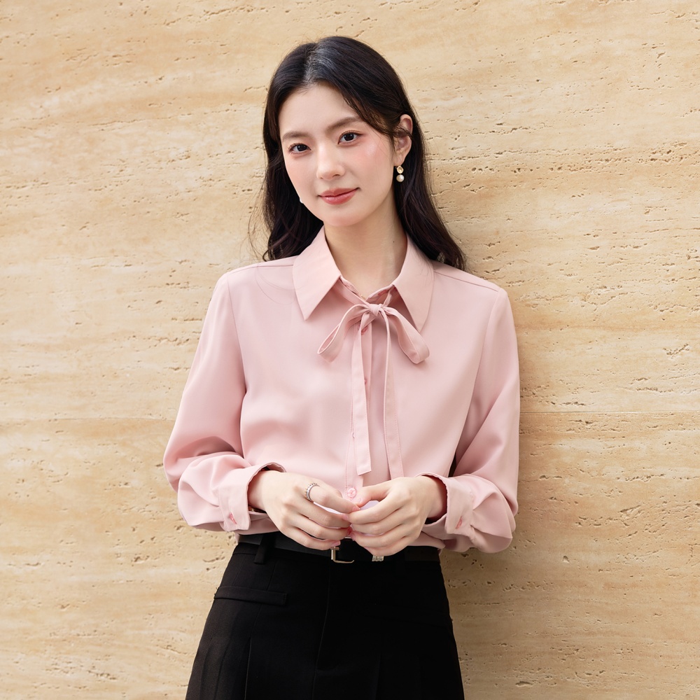 Summer thin tops profession shirt for women