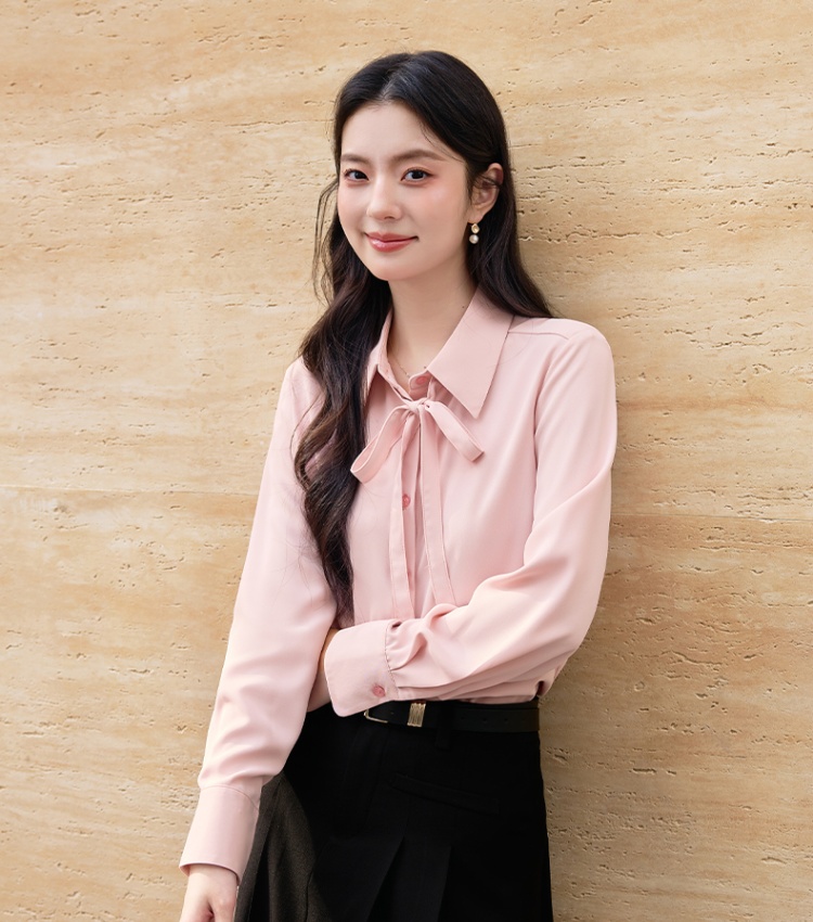 Summer thin tops profession shirt for women