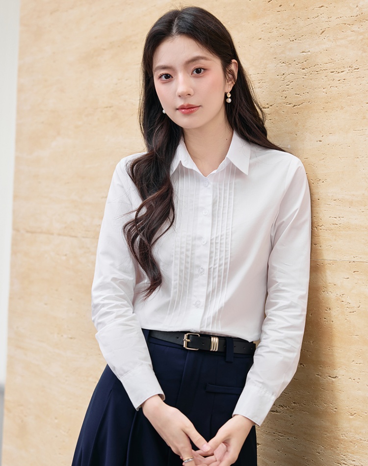 Thin summer shirt profession skirt a set