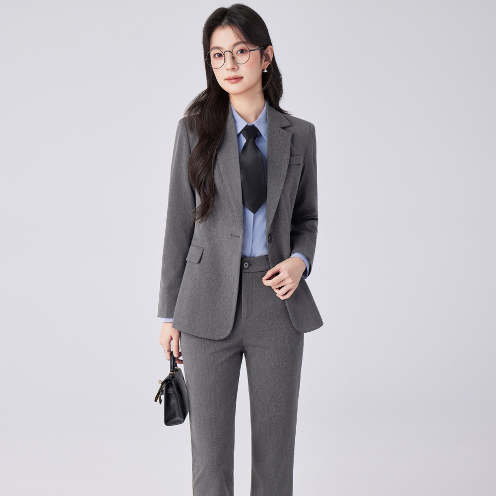 Summer profession suit pants thin business suit a set for women