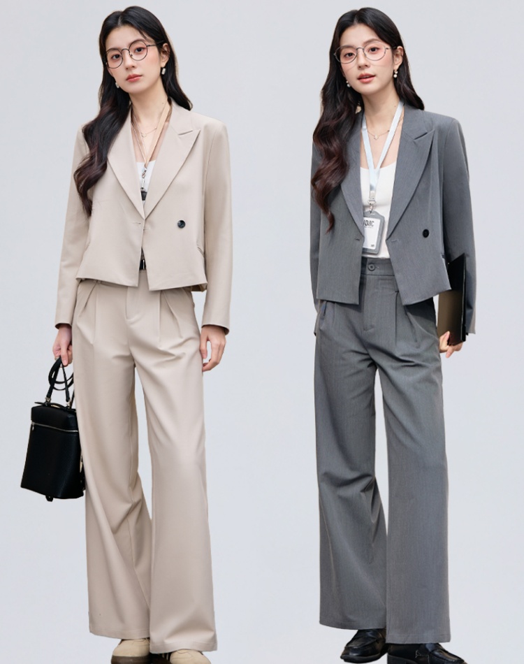 Thin profession business suit summer coat a set