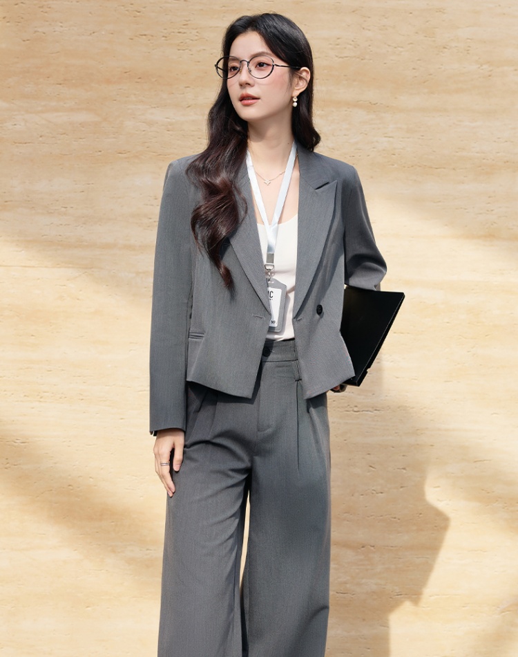 Thin profession business suit summer coat a set