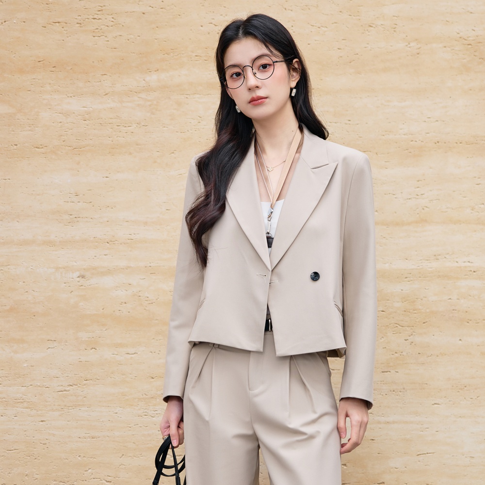 Thin profession business suit summer coat a set