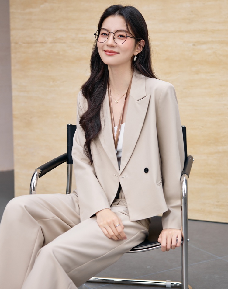 Thin profession business suit summer coat a set