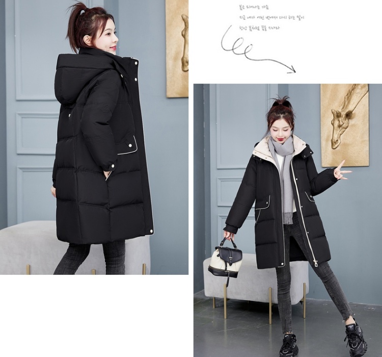Casual loose Korean style cotton coat thermal thick down coat