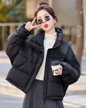 Loose splice down coat winter bread clothing for women