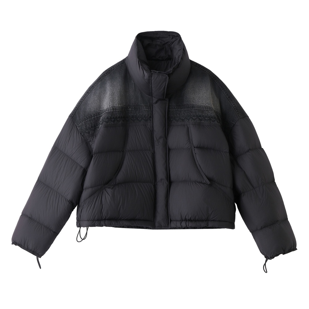 Loose splice down coat winter bread clothing for women