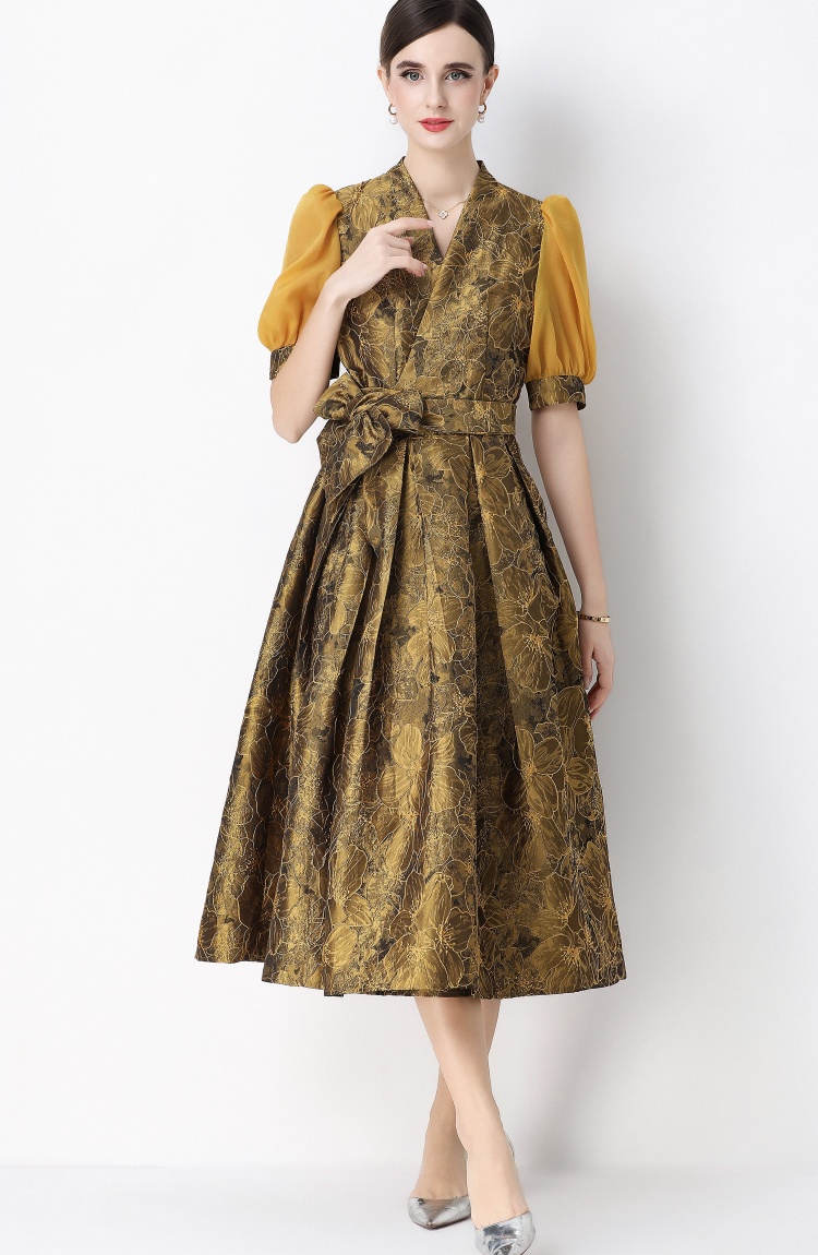 Light luxury long dress slim dress for women