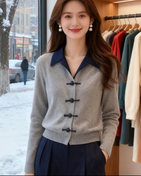 All-match sweater temperament cardigan for women