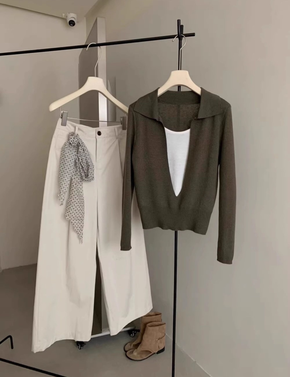 Temperament autumn sweater all-match tops for women