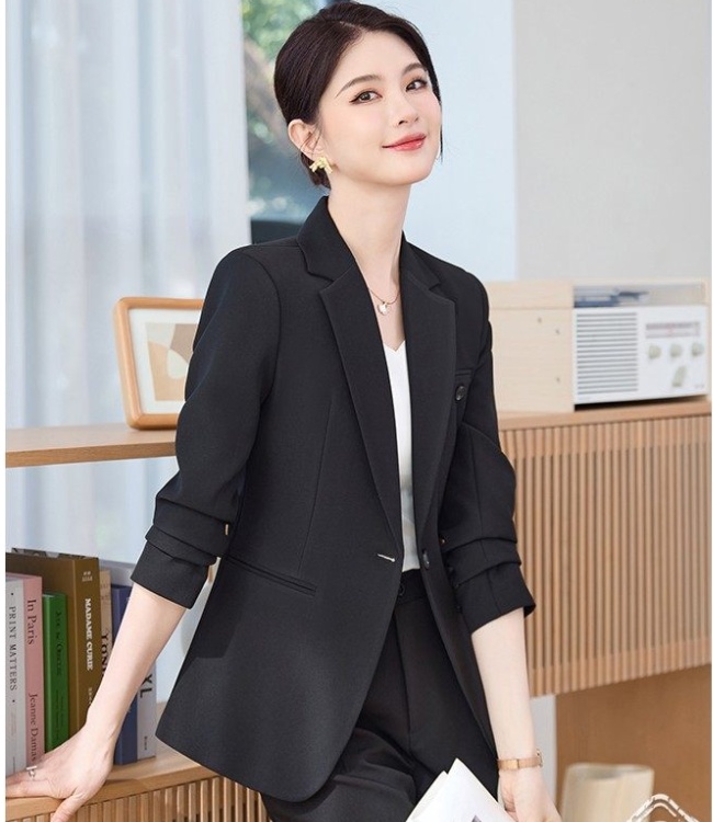 Overalls coat profession business suit 2pcs set for women