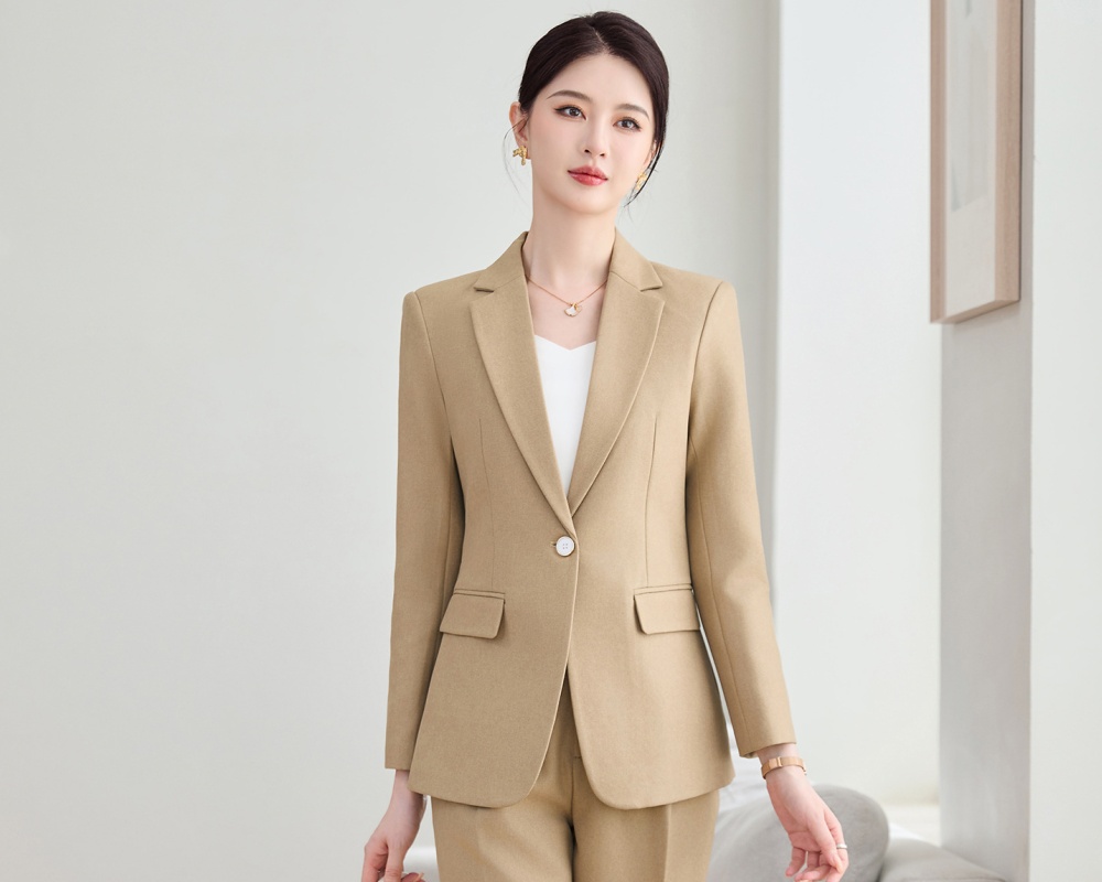 Long sleeve overalls business suit profession coat