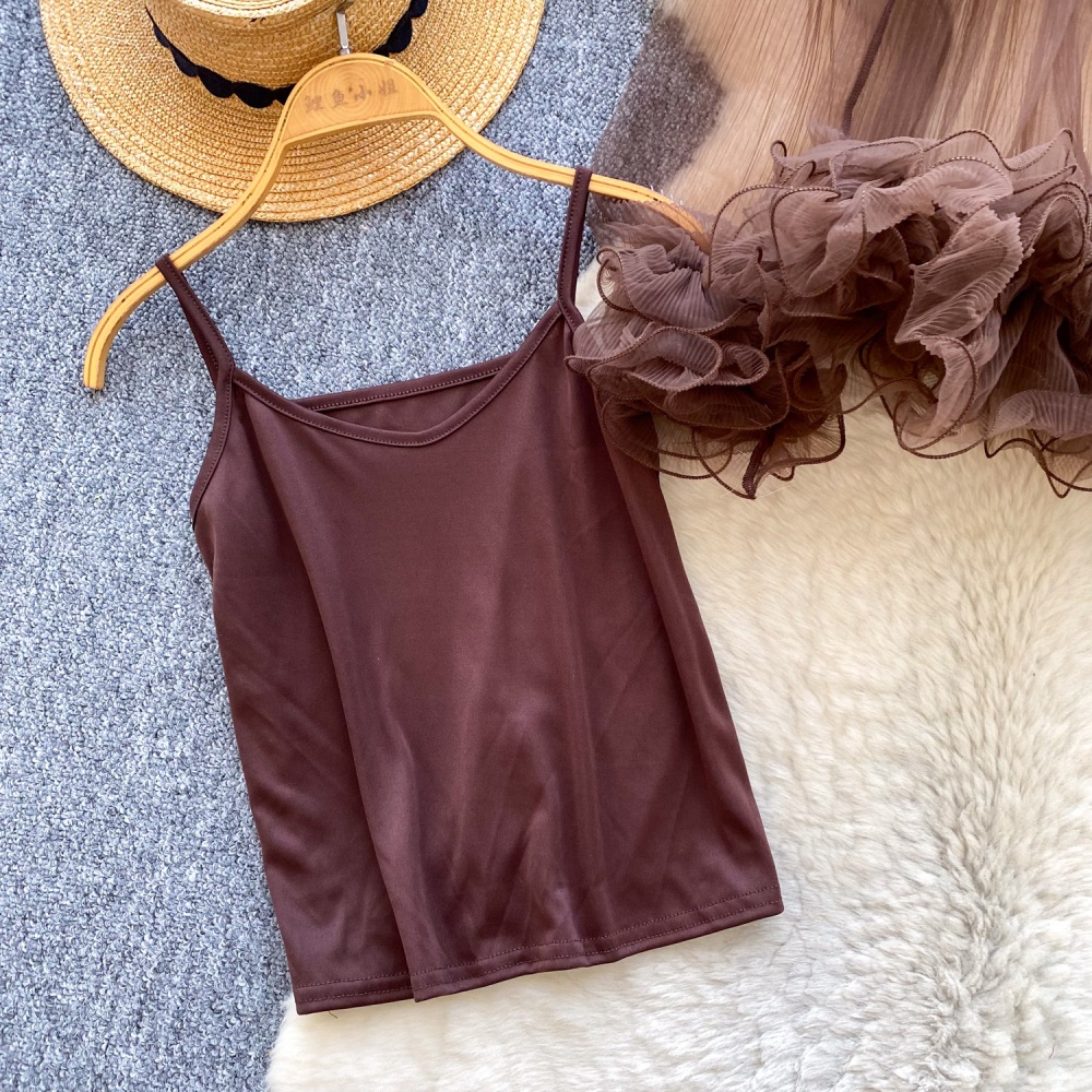 Ladies shirt sling small shirt 2pcs set for women