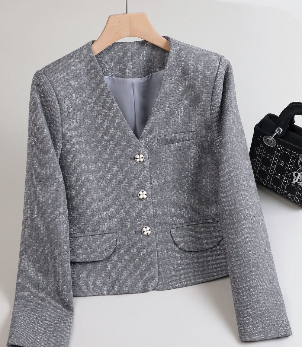 Long sleeve coat overalls business suit for women