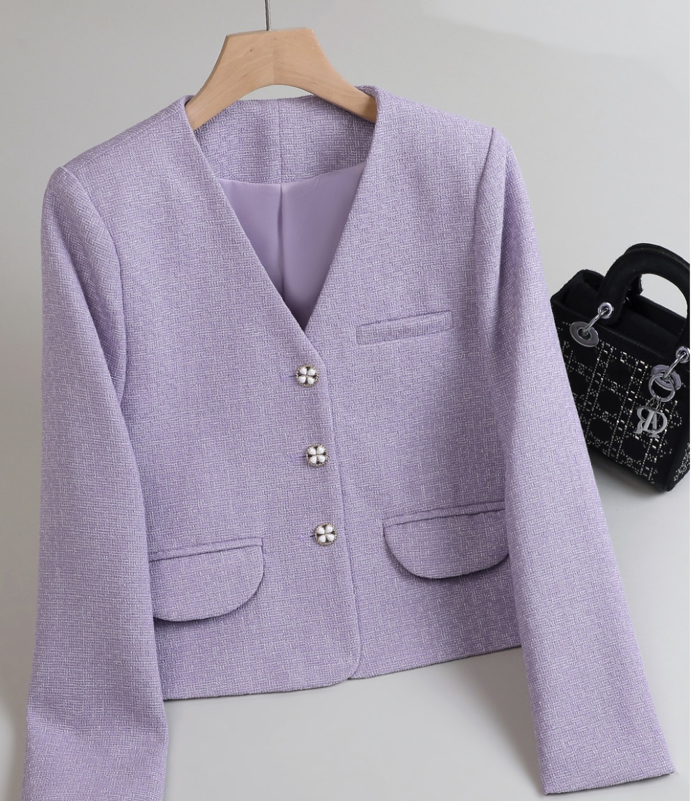 Long sleeve coat overalls business suit for women