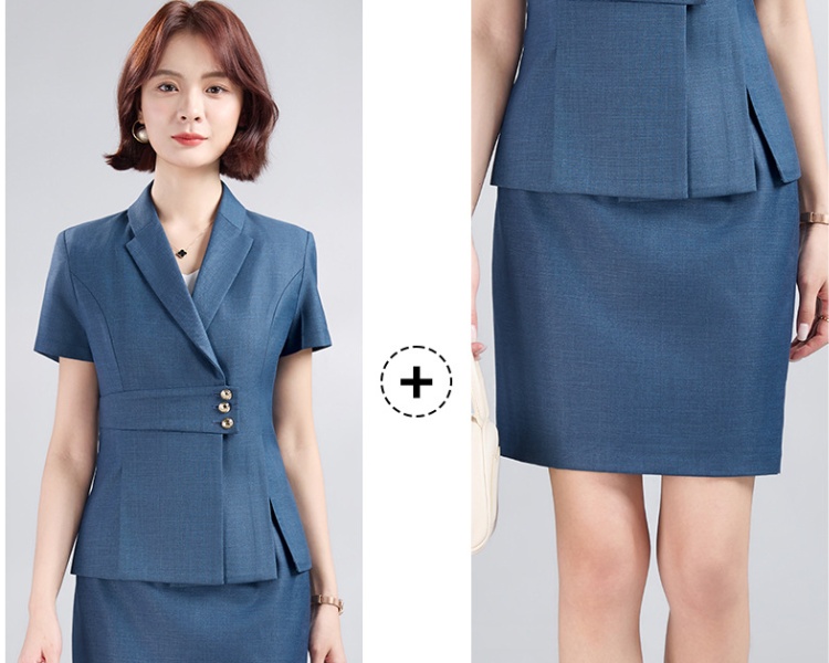 Overalls suit pants business suit 2pcs set