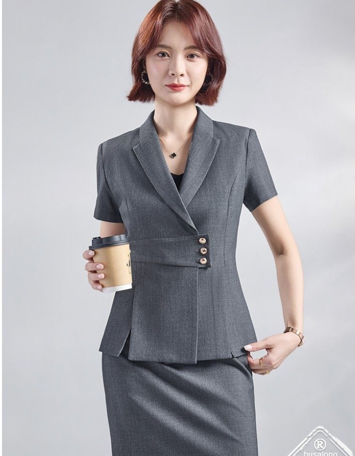 Overalls suit pants business suit 2pcs set