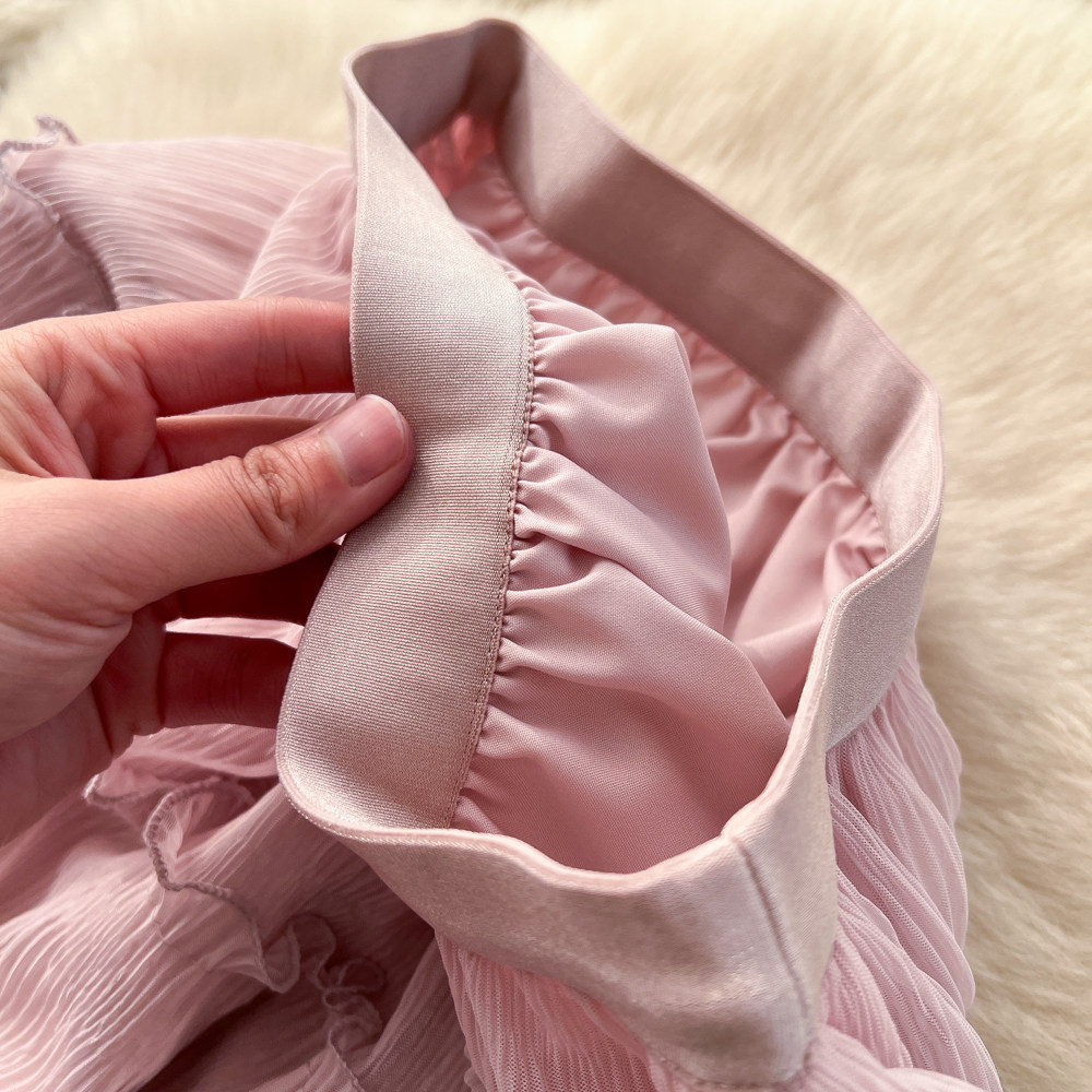 Temperament long France style spring skirt for women